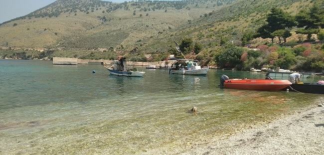 חופי מצודת פורטו פלרמו - Kalaja e Ali Pashës, Porto Palermo