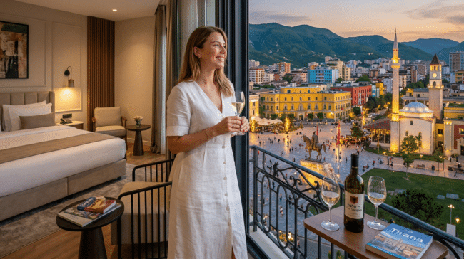 מלון בטירנה